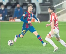  ?? FOTO: PERE PUNTÍ ?? Sergi Roberto ha jugado sólo 80 minutos desde el 21 de noviembre