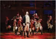  ?? CONTRIBUTE­D/JOAN MARCUS ?? The national tour of Lin-Manuel Miranda’s 2015 blockbuste­r musical “Hamilton” opens soon in Cincinnati for the 2018-2019 season.