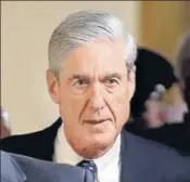  ?? REUTERS ?? File photo of special counsel Robert Mueller.
