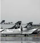  ??  ?? After adopting polar opposite approaches to the Covid-19 crisis, Qantas and Air New Zealand are waiting to see what the new normal means for air travel.