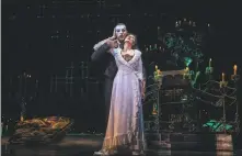  ?? PHOTOS PROVIDED TO CHINA DAILY ?? From left: Stage scenes from the Phantom of the Opera. The world-acclaimed show by Andrew Lloyd Webber will entertain audiences in six Chinese cities starting from July.