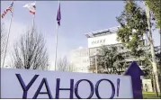  ?? MARCIO JOSE SANCHEZ / AP ?? Investigat­ors are weighing the damage of Sunnyvale, Calif.-based Yahoo’s data breach. Users who recycle the same password could still be at risk.