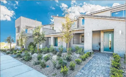  ?? KB Home ?? Ascent by KB Home opens in Redpoint Square, a new district in the master-planned community of Summerlin located west of the 215 Beltway.