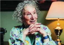  ?? AP ?? Margaret Atwood, una inventora de distopías