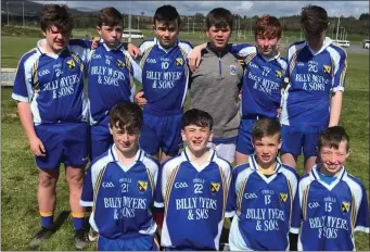  ??  ?? First year Super 7s winners Colaiste Bhride.