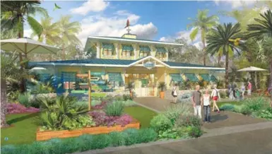  ?? MINTO COMMUNITIE­S ?? Jimmy Buffett’s Margaritav­ille recently teamed up with a real-estate developer to build an active adult community in Florida.