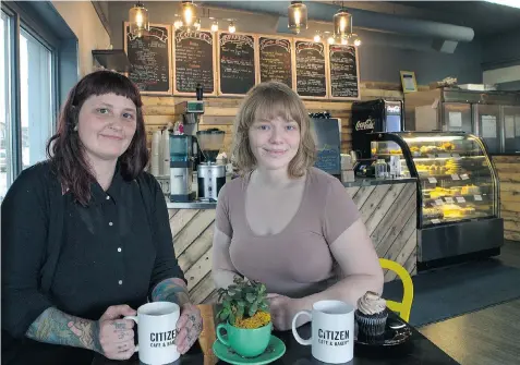 ?? GORD WALDNER/The StarPhoeni­x ?? Nikita and Brittany Brown, owners of Citizen Cafe & Bakery, bring plenty of experience in the coffee shop and baking industry to their business..