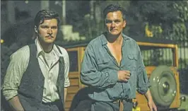  ?? Elizabeth Lippman/CBS ?? Jack Reynor as Jack Parsons, left, and Rupert Friend as Ernest Donovan star in “Strange Angel” on CBS All Access.