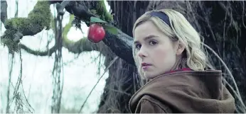  ?? NETFLIX ?? Kiernan Shipka — best known for her role as Don Draper’s daughter on the hit series Mad Men — stars in Chilling Adventures of Sabrina, a new take on the witch in the Archie Comics.