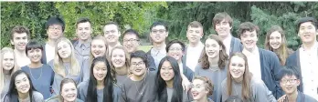  ??  ?? The Vancouver Youth Choir will be among the choral groups performing at Dunbar-Ryerson United Church.