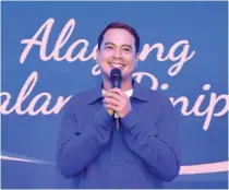  ?? ?? John Lloyd Cruz is at his busiest since his return from acting hiatus, but he is also more mindful of his physical and mental health.