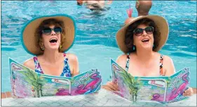  ?? CATE CAMERON/LIONSGATE VIA AP ?? Kristen Wiig, left, and Annie Mumolo in “Barb and Star Go to Vista Del Mar.”