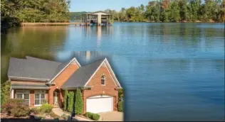  ??  ?? With its year-round water views and close proximity to the Greater Chattanoog­a area, this home in Windward Pointe makes the perfect place for your family to call home.