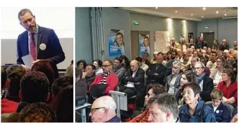  ??  ?? Rallié la semaine dernière par plusieurs élus socialiste­s, En Marche a atteint les 1 000 adhérents dans le départemen­t.