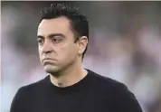  ?? ?? Barcelona manager Xavier Hernández