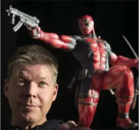  ?? MINDY SCHAUER — SOUTHERN CALIFORNIA NEWS GROUP ?? Southern California resident Rob Liefeld is the co-creator of Deadpool, who returns to the big screen in “Deadpool 2” this week.