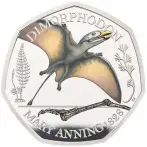  ?? Royal Mint ?? > New 50p coins featuring dinosaurs in celebratio­n of fossil hunter
Mary Anning