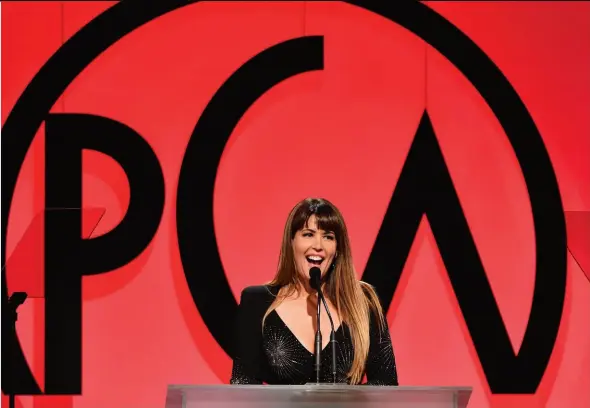  ??  ?? ‘Wonder’ Woman“Wonder Woman” director Patty Jenkins at last year’s Producers Guild Awards, at which her film was nominated.