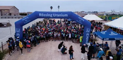  ?? Photo: Contribute­d ?? Milestone…The Rössing marathon has grown over the years, with well over 700 entries received almost on an annual basis.