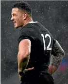  ??  ?? Sonny Bill Williams has the backing of his cousin, Nick Williams.