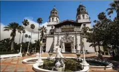  ?? JOE JOHNSTON — THE TRIBUNE OF SAN LUIS OBISPO FILE ?? Hearst Castle was built by publishing tycoon William Randolph Hearst between 1919 and 1947 in San Simeon.