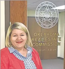  ?? [PHOTO PROVIDED] ?? Sherry Kueffler is the new executive director of the Oklahoma Real Estate Commission.