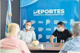  ?? @DeportesGB­A ?? Se acordó formar una mesa de monitoreo.