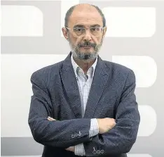  ?? OLIVER DUCH ?? Javier Lambán, expresiden­te de Aragón.