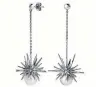  ??  ?? Karen Walker Forbidden Drop earring in silver