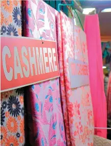  ?? ?? El ‘cashmere’ es uno de los materiales más prémium del textil.