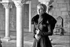  ??  ?? Lena Headey as Cersei Lannister in HBO’s ‘Game of Thrones.