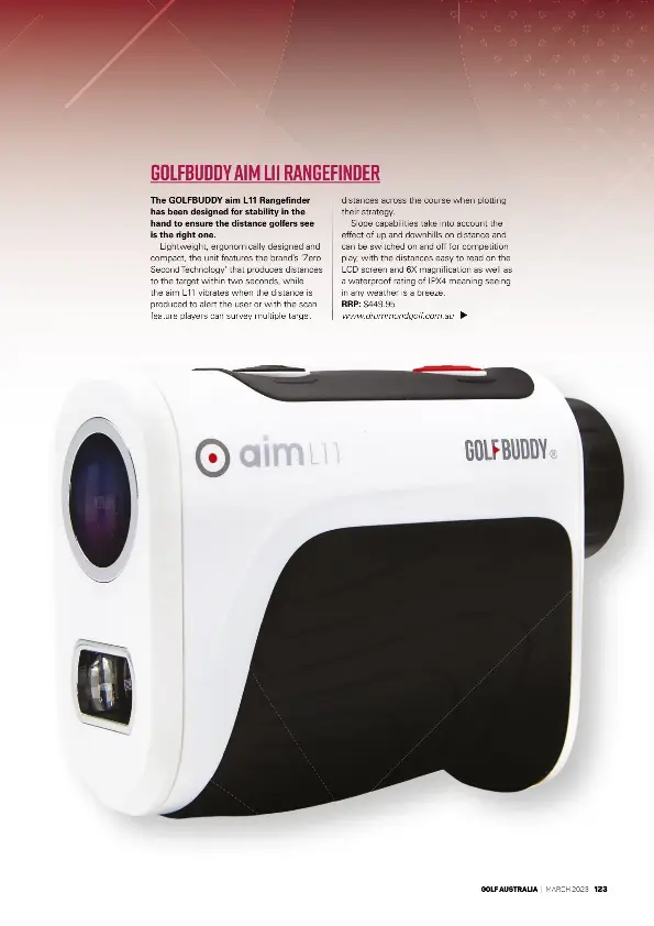 GOLFBUDDY aim L11 ゴルフバディaim L11 超美品 GOLF BUDDY ゴルフ用距離計