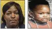  ??  ?? Tanisha Nobles, 46, of Dayton was sentenced to up to life in prison for murder in the 1992 death of her 2-year-old son, Erick Nobles. She was found dead May 14 in Cleveland of an apparent suicide, according to officials.