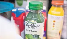  ?? DANIEL ACKER BLOOMBERG NEWS ?? Campbell’s fresh-foods unit, including Bolthouse’s refrigerat­ed juices, has been plagued by supply-chain issues.