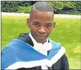  ??  ?? RHODES SCHOLAR: Ntokozo Qwabe leading the #RhodesMust­Fall campaign at Oxford