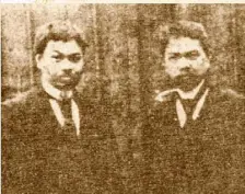  ??  ?? Antonio and Juan Luna