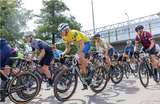  ?? BILD: LINUS KAMSTEDT LINDHOLM ?? Cykeltävli­ngen Gravel Grit’n Grind i Halmstad i fjol. I år får tävlingen även Sm-status. Arkivbild.