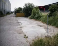  ?? FOTO: ANTHON UNGER ?? Nu er der tomt på pladsen foran lagerhalle­n i Københavns Nordhavn.