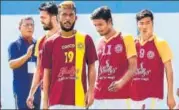  ?? AIFF ?? Bengal players train ahead of their semifinals.