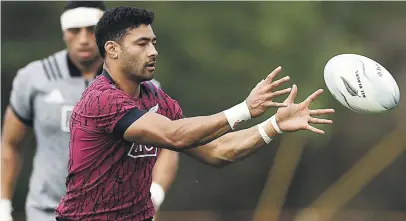  ?? Picture: Gett y Images ?? KINGPIN. All Black flyhalf Richie Mo’unga returns to the team for their Tri-Nations clash against Argentina in Sydney tomorrow.