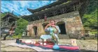  ?? LIU JIE / FOR CHINA DAILY ?? Longhu Mountain in Jiangxi province is a sacred site of Taoism.