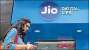  ?? REUTERS/FILE ?? Around 150 million feature phone users could shift to Jio, driving market share shifts to the tune of 15% of sector revenue