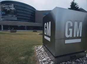  ?? TIJANA MARTIN THE CANADIAN PRESS FILE PHOTO ?? The General Motors Canada office in Oshawa.