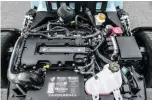  ??  ?? Turbocharg­ed 1.4-litre four produces 185bhp