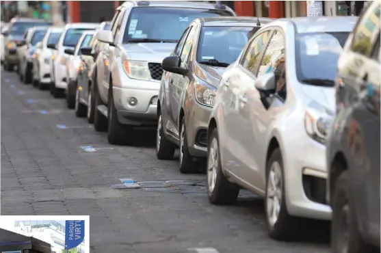  ?? AGENCIA ESIMAGEN ?? El Ayuntamien­to de Puebla ingresó por el concepto de estacionam­ientos rotativos la suma de 16 millones 568 mil 344 pesos.