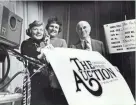  ?? JOURNAL SENTINEL FILES ?? Milwaukee’s public TV auction (shown in 1974 photo) has been a fixture at Milwaukee PBS since it was begun in 1969.