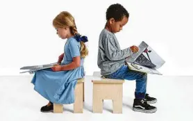  ?? Wit Design ?? New York furniture maker Wit Design has introduced the Sitting Stool for kids ages 2-7 but able to accommodat­e adults; $149.