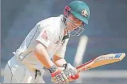  ?? PTI ?? David Warner feels facing R Ashwin would be a bigger test for the Australia batsmen.