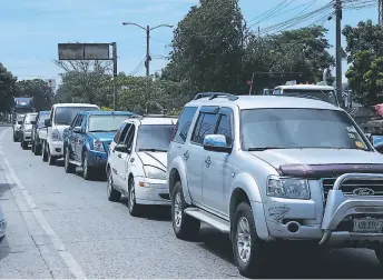  ?? FOTO: AMILCAR IZAGUIRRE. ?? ACCIÓN. Vehículos transitan por el bulevar del este, uno de los que tiene mayor tráfico .