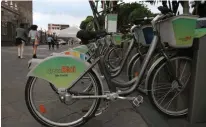  ?? / El Sol de Puebla ?? En septiembre, la empresa Cycloshare decidió cambiar de imagen eliminando el nombre de Bicipuebla y dando paso a Urbanbici Bike Sharing.